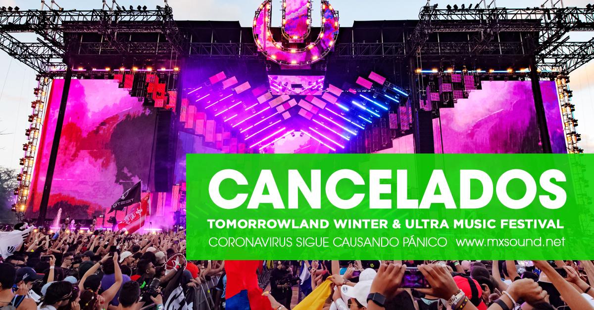 ¡CANCELADOS! Tomorrowland Winter & Ultra Music Festival por COVID-19